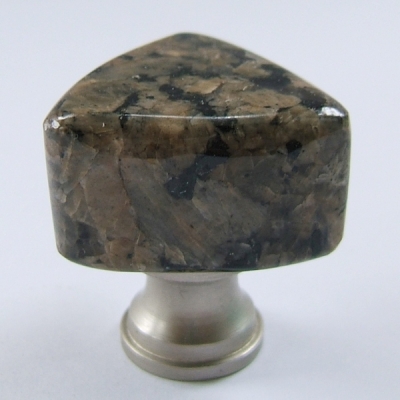 Tropical Brown (Granite knobs and handles for kitchen bathroom cabinet drawer) [TK002]